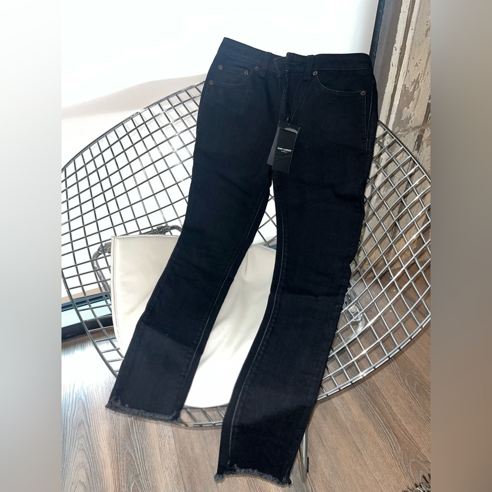 Saint Laurent Paris Black Jeans Size 26